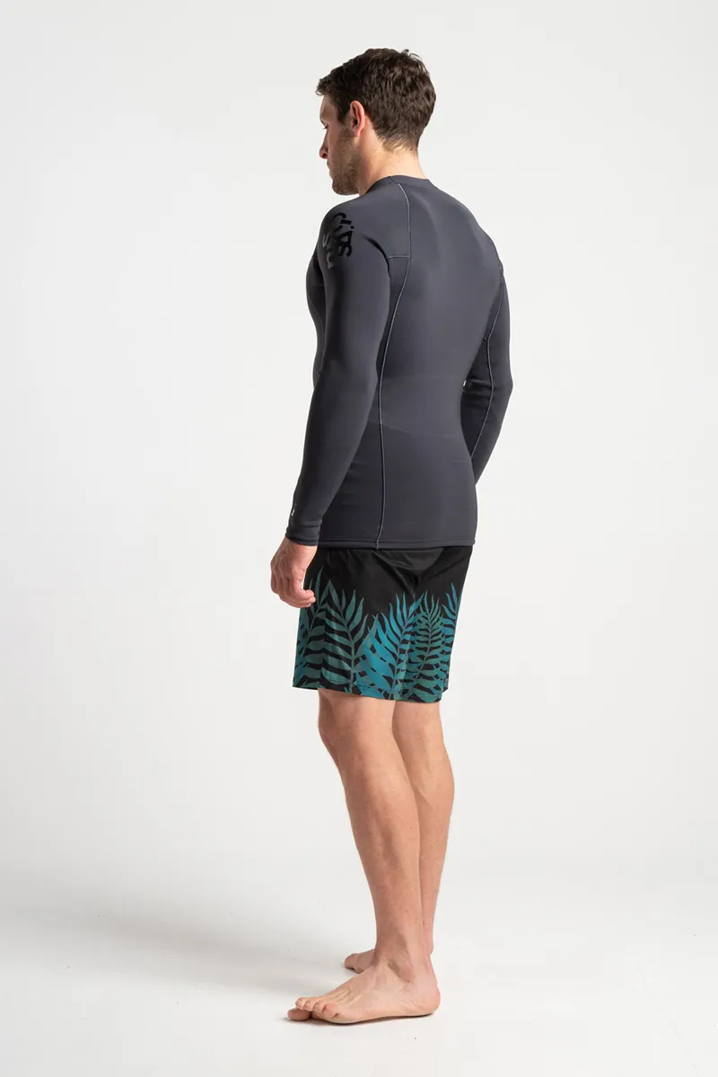 C-Skins Mens Session 2mm Longsleeve Vest Anthracite-3